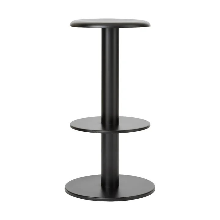 Coupe bar stool - Black, 76 cm - New Works