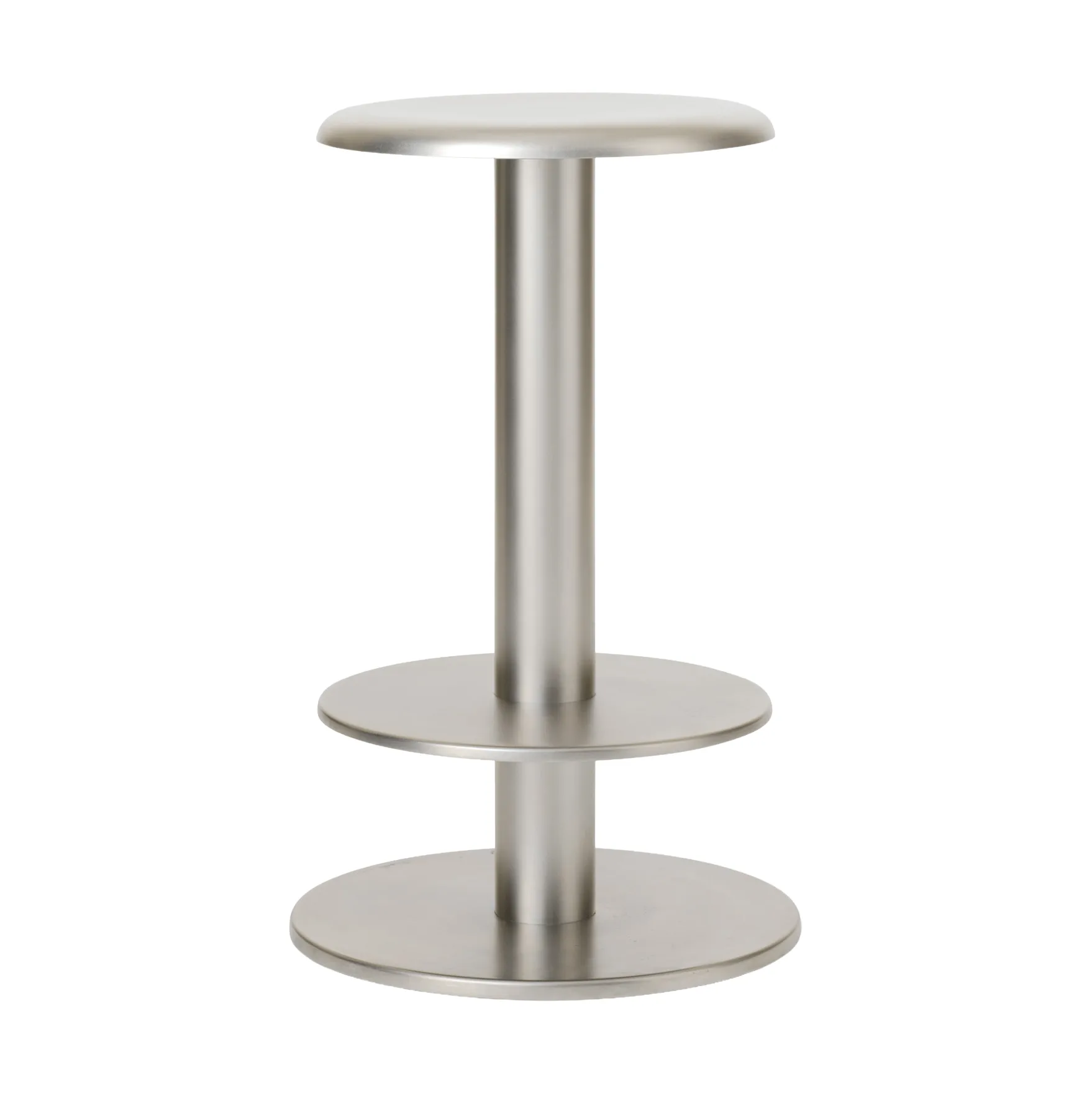 Coupe bar stool, Stainless steel, 66 cm New Works