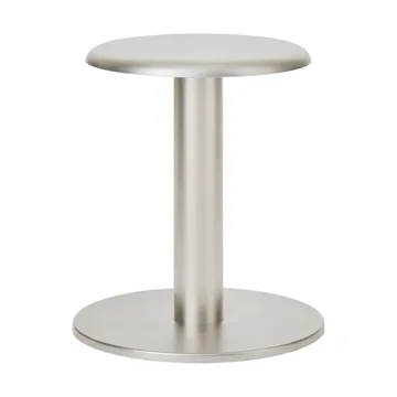 Coupe stool - Stainless steel, Ø40x46 cm - New Works