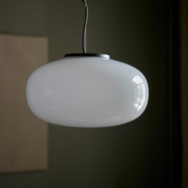 Karl-Johan Large pendant lamp Ø40 cm - Opal white - New Works