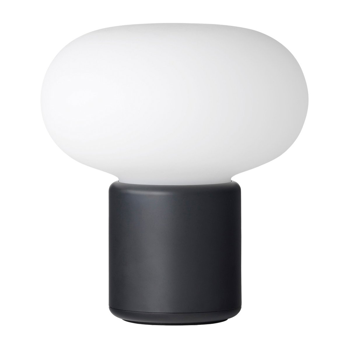 New Works Karl-Johan table lamp portable Cold black