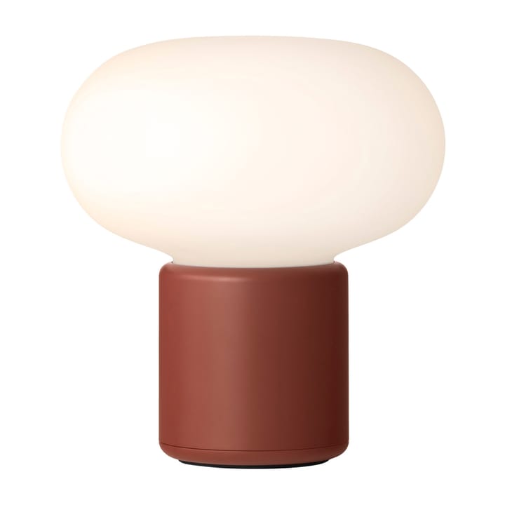 Karl-Johan table lamp portable - Earth red - New Works