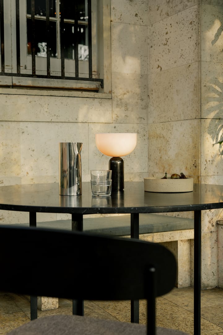 Kizu portable table lamp - Black marble - New Works