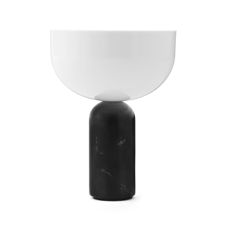 Kizu portable table lamp - Black marble - New Works