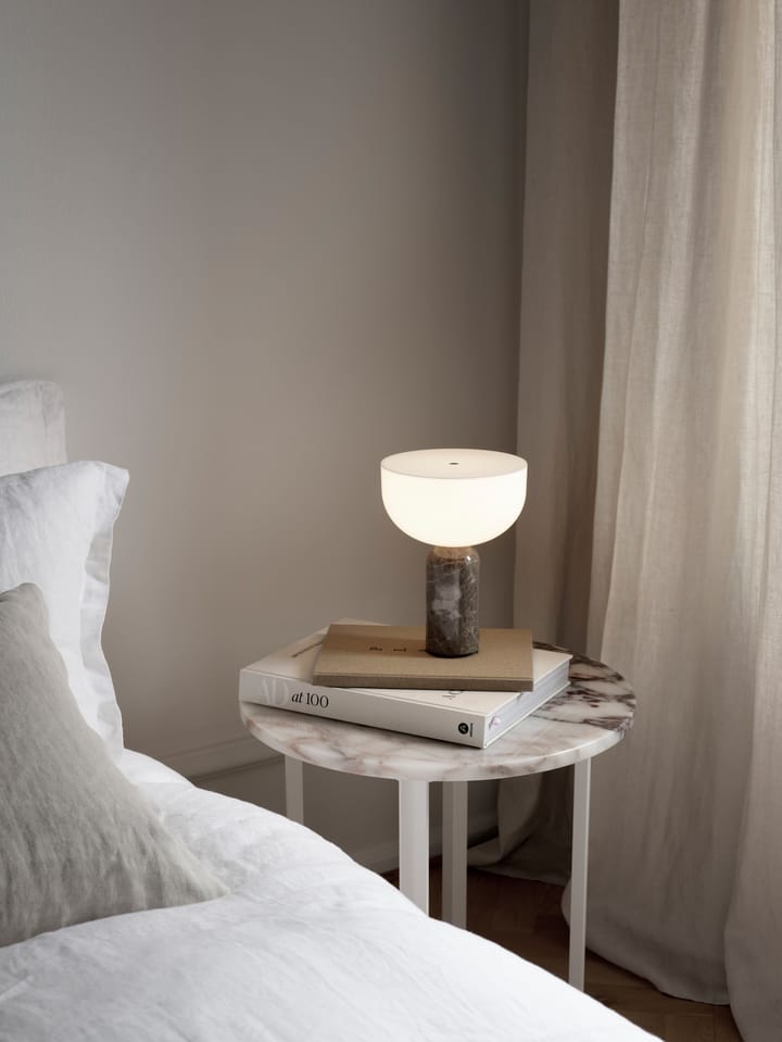 Kizu portable table lamp - Gris du marais - New Works