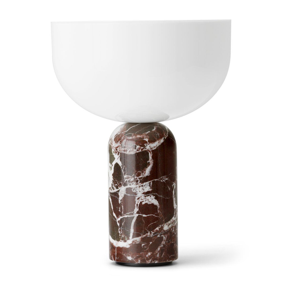 New Works Kizu portable table lamp Rosso Levanto | Scandinavian Design | Desk & table lamps | Red