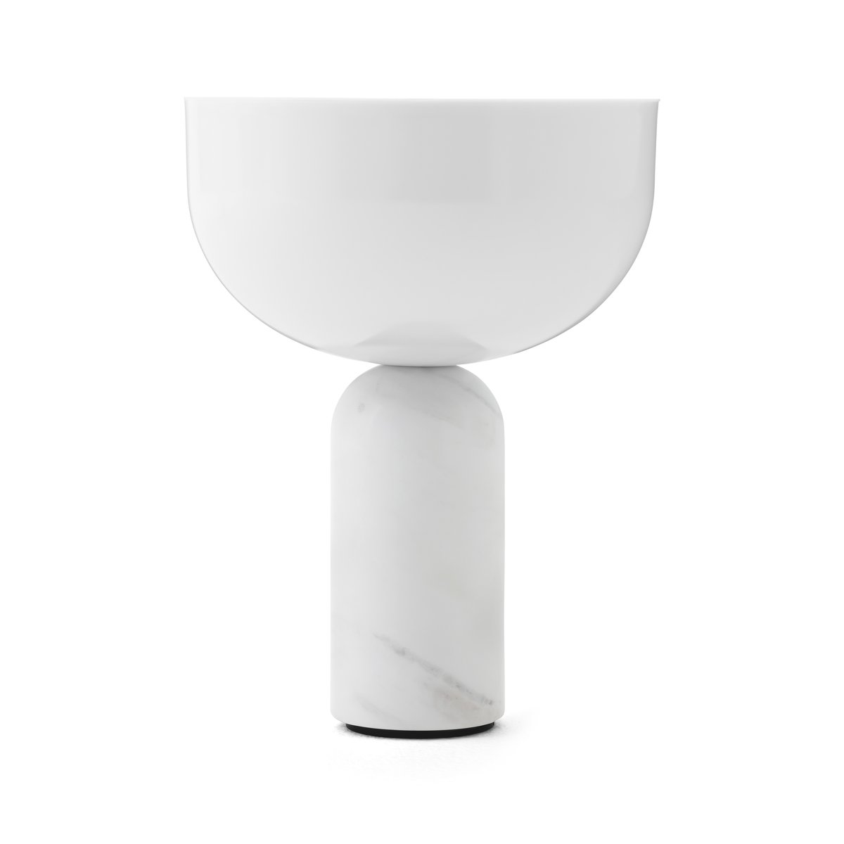 New Works Kizu portable table lamp White marble | Scandinavian Design | Desk & table lamps | White
