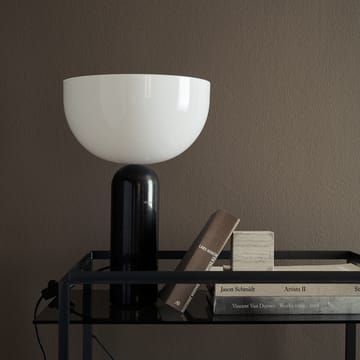 Kizu table lamp large - Black marble - New Works