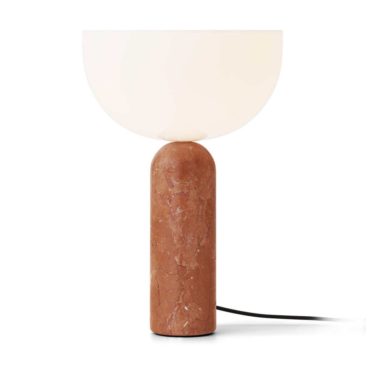 New Works Kizu table lamp large Breccia Pernice | Scandinavian Design | Desk & table lamps | Red