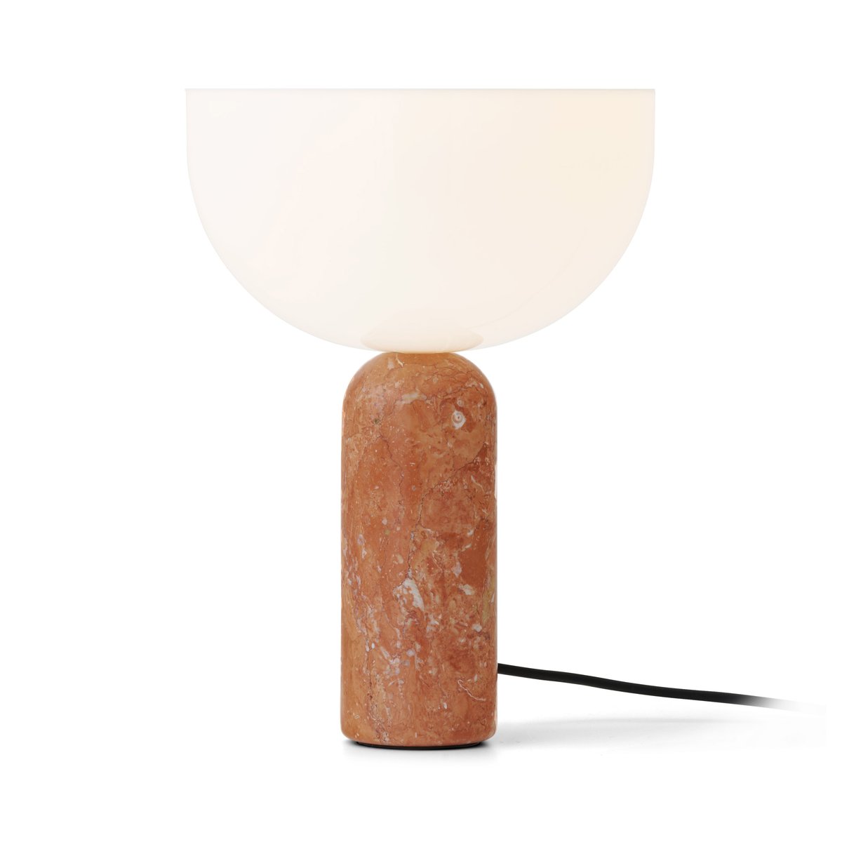 New Works Kizu table lamp small Breccia Pernice | Scandinavian Design | Desk & table lamps | Red