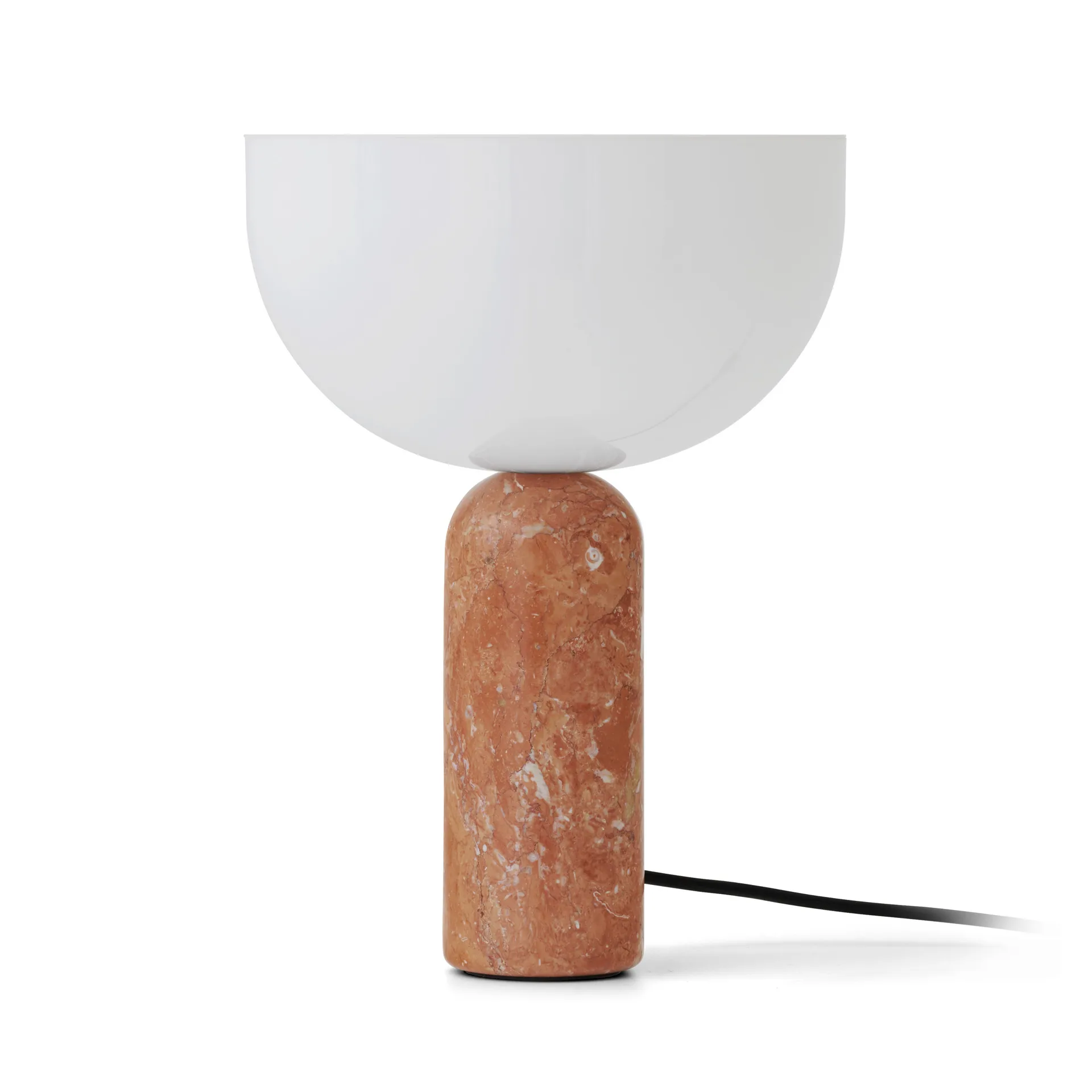 Kizu table lamp small, Breccia Pernice New Works