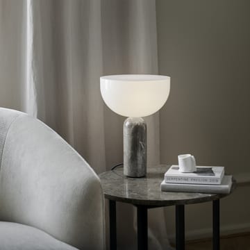 Kizu table lamp small - Gris du marais - New Works