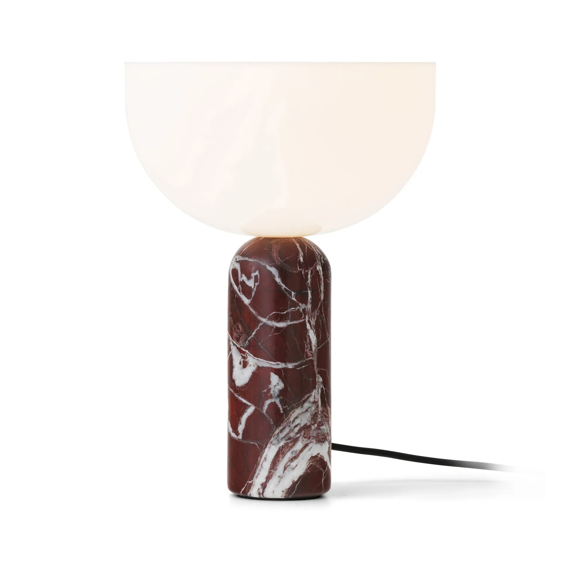 Kizu table lamp small, Rosso Levanto New Works