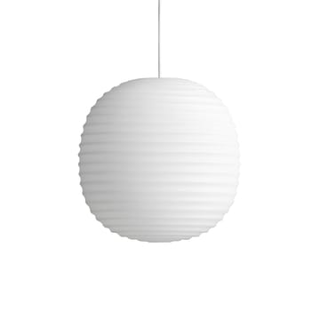 Lantern pendant lamp small - Frosted white opal glass - New Works
