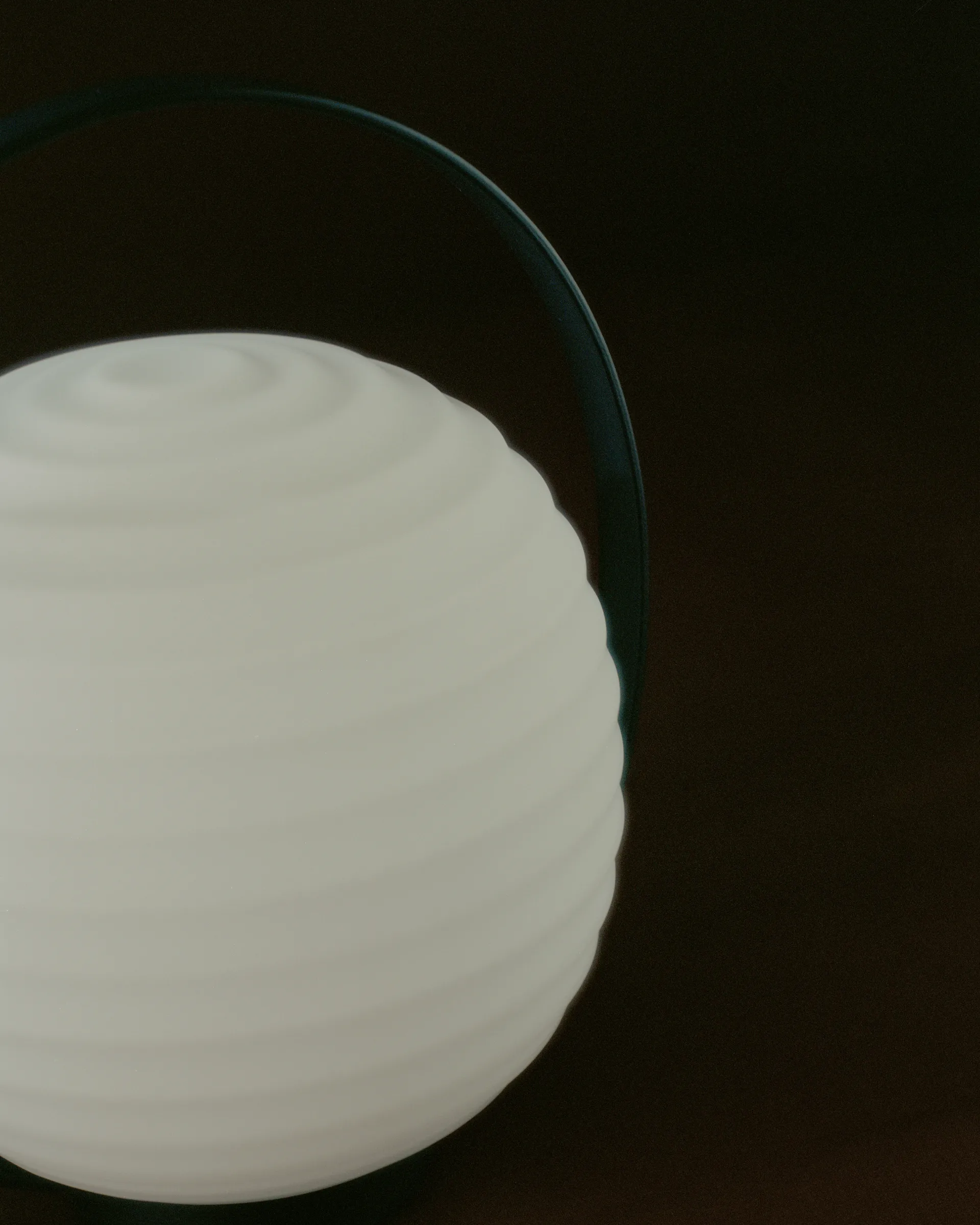 Lantern Portable table lamp 23x18 cm, Black New Works