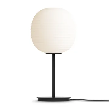 Lantern table lamp small - Frosted white opal glass - New Works