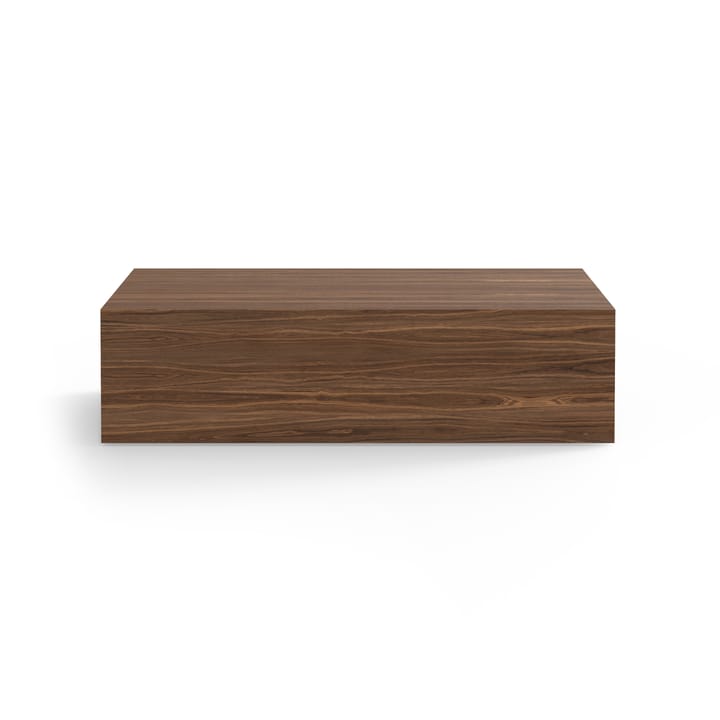 Mass High coffee table 103x60x27 cm - Walnut - New Works