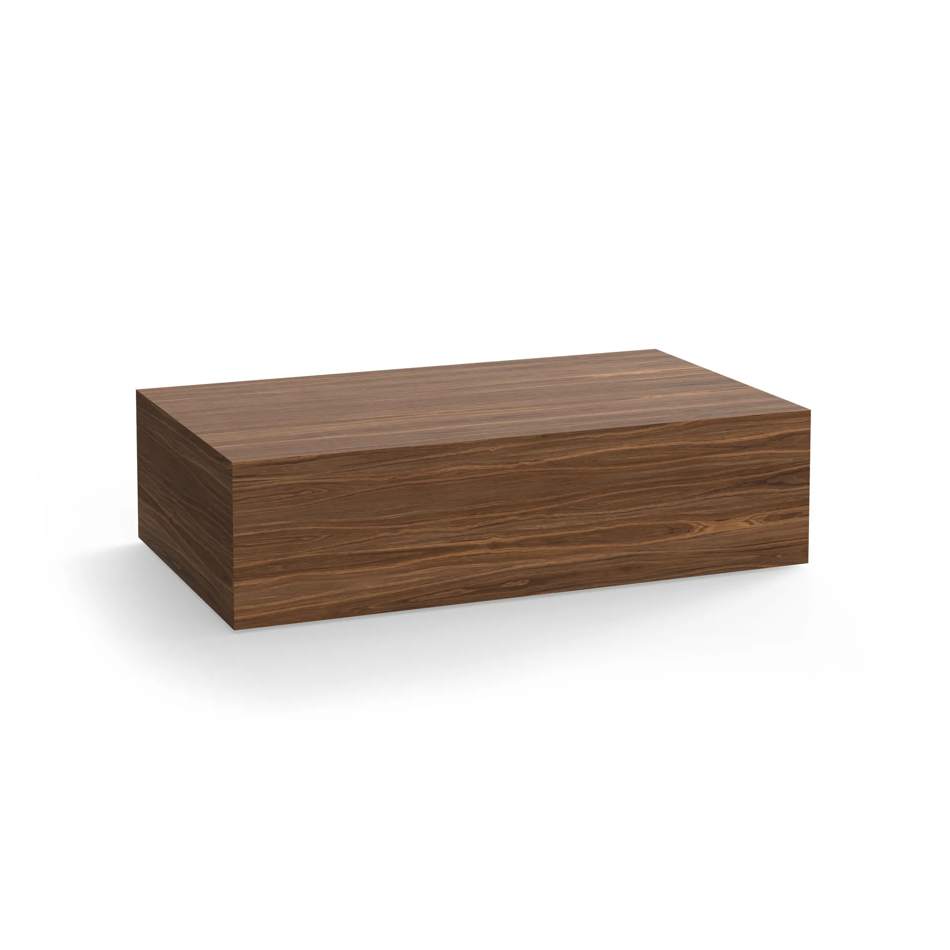 Mass High coffee table 103x60x27 cm, Walnut New Works