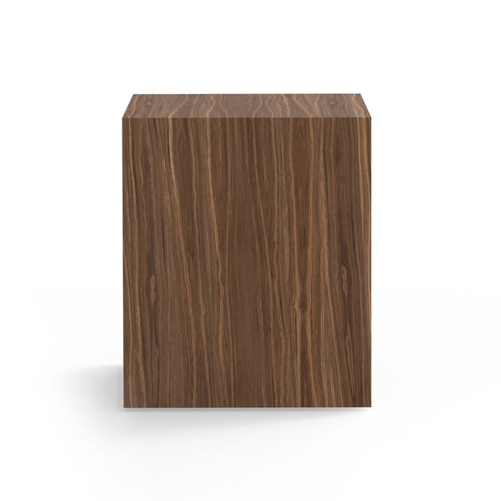 Mass side table 40x40x47 cm - Walnut - New Works