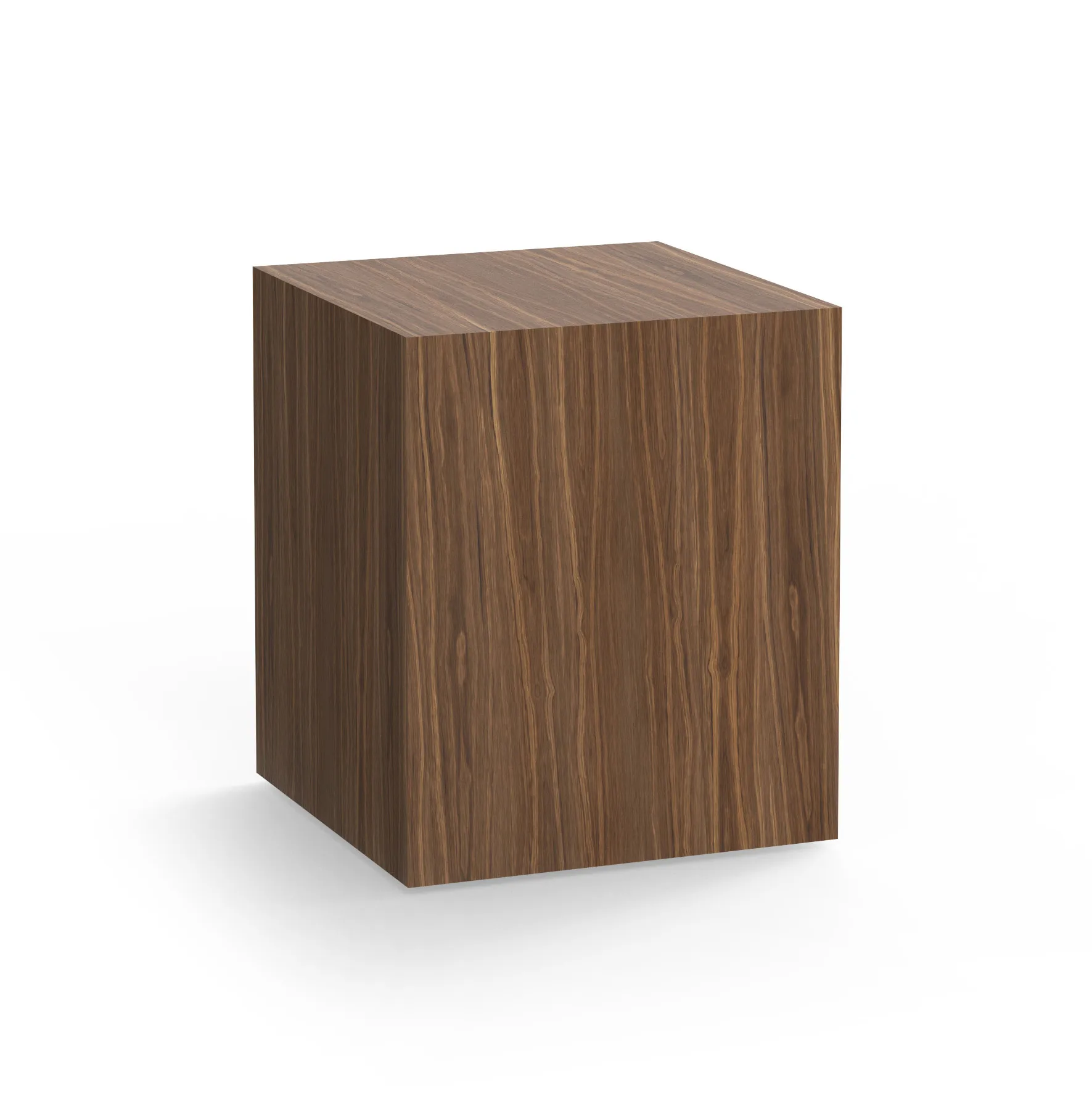 Mass side table 40x40x47 cm, Walnut New Works