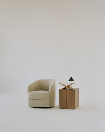 Mass side table 40x40x47 cm - Walnut - New Works