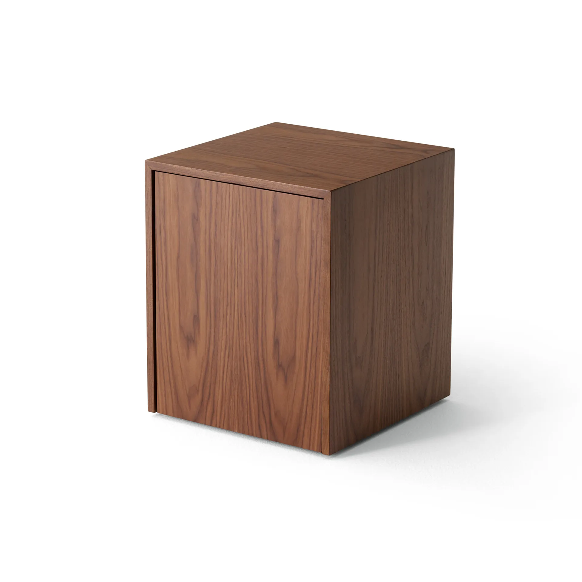 Mass side table with drawer, Walnut New Works