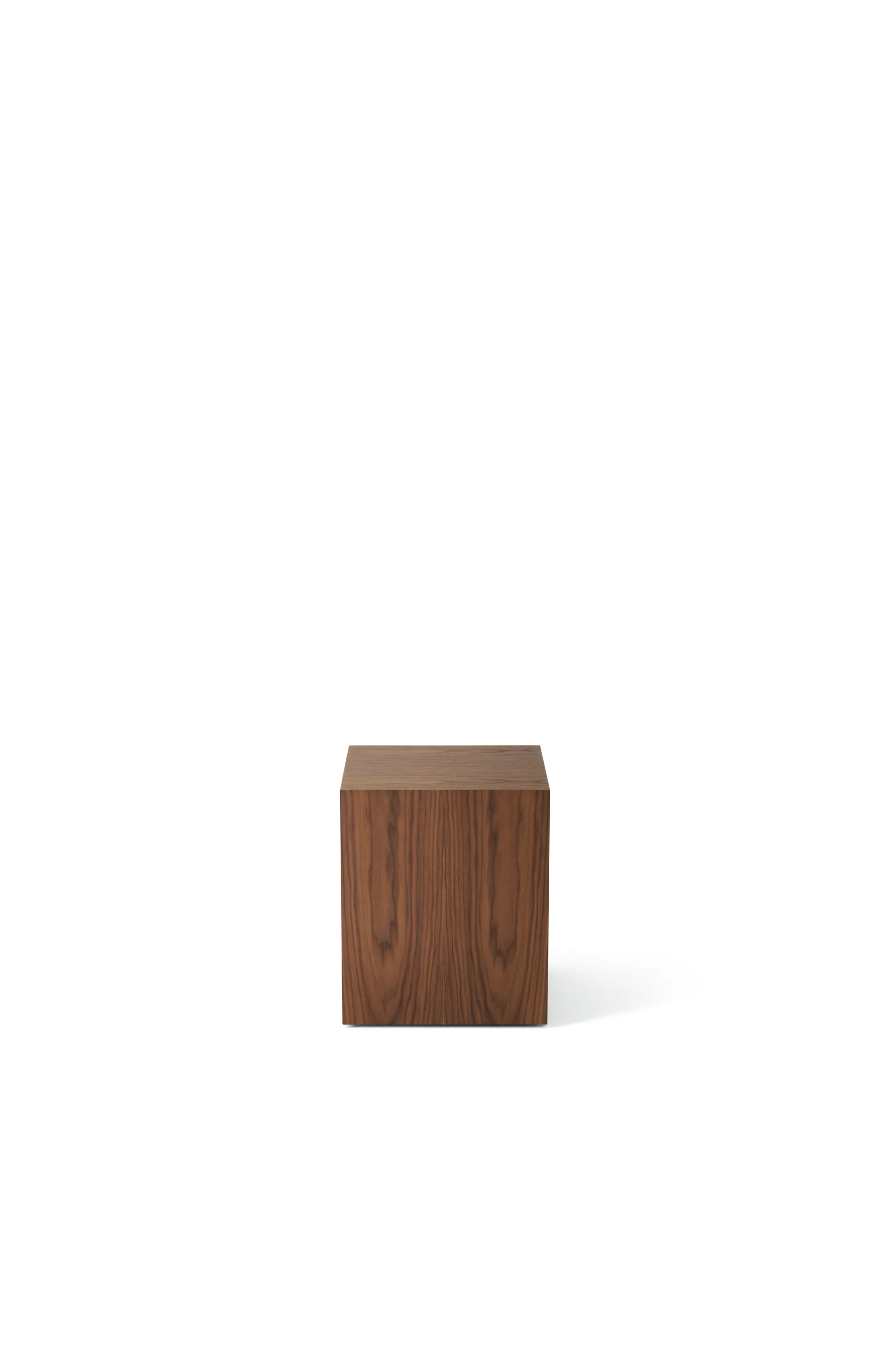 Mass side table with drawer, Walnut New Works