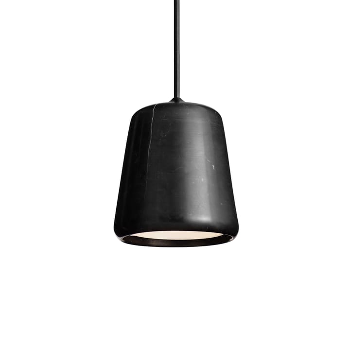 Material pendant lamp - Black marble - New Works