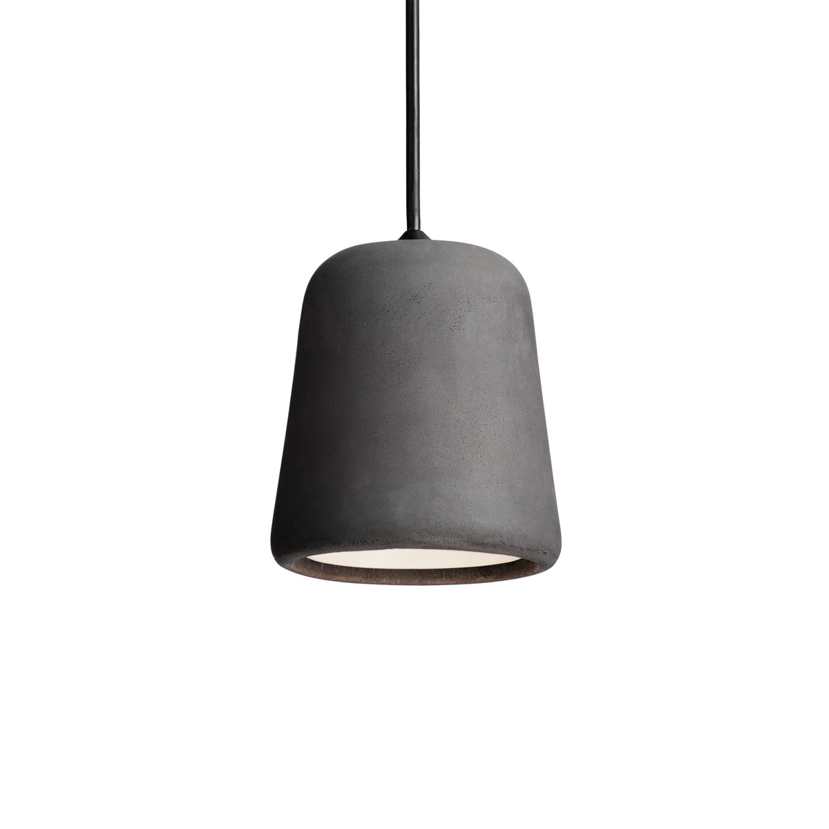 New Works Material pendant lamp Dark grey concrete | Scandinavian Design | Pendant lamps | Grey