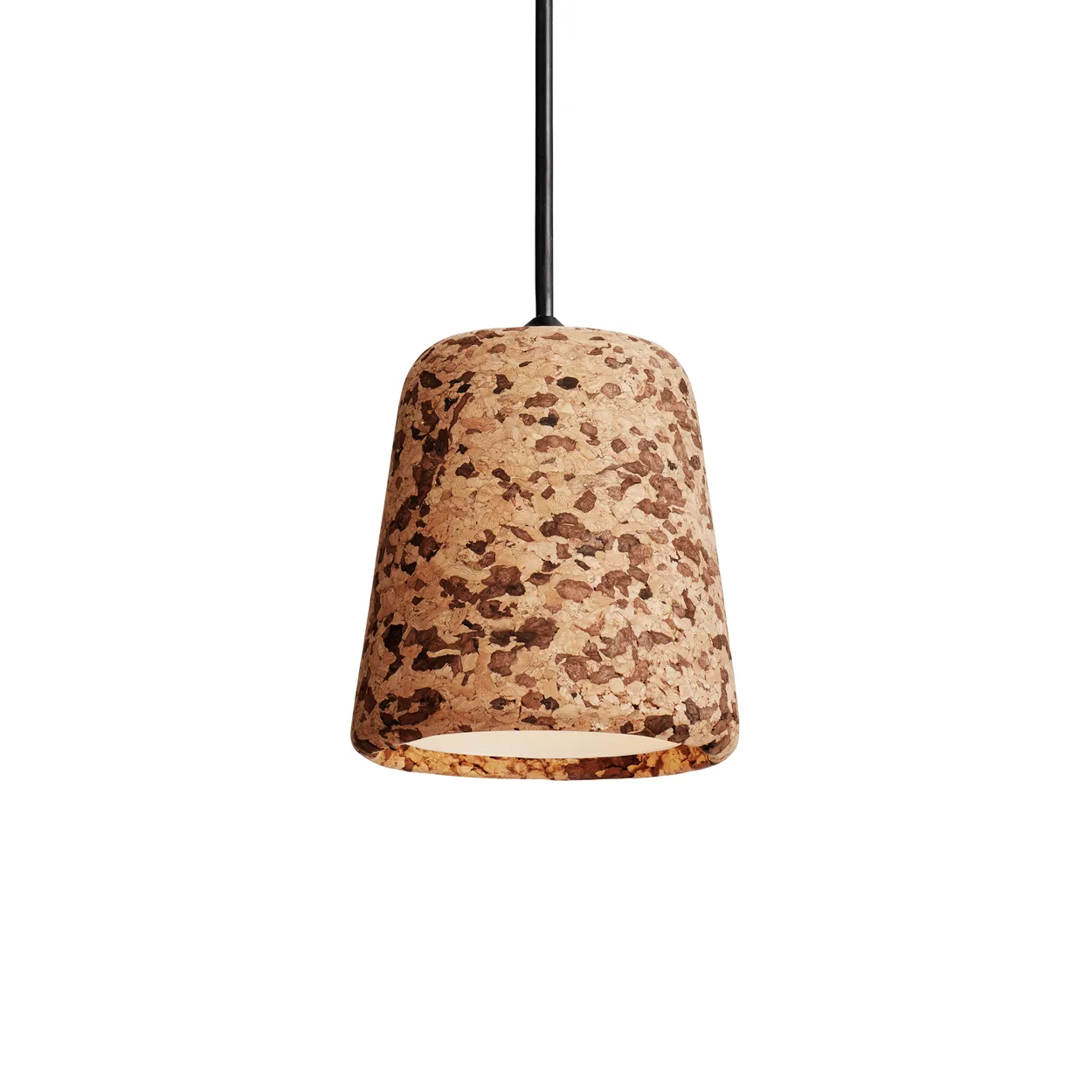 New Works Material pendant lamp Mixed cork | Scandinavian Design | Pendant lamps | Brown