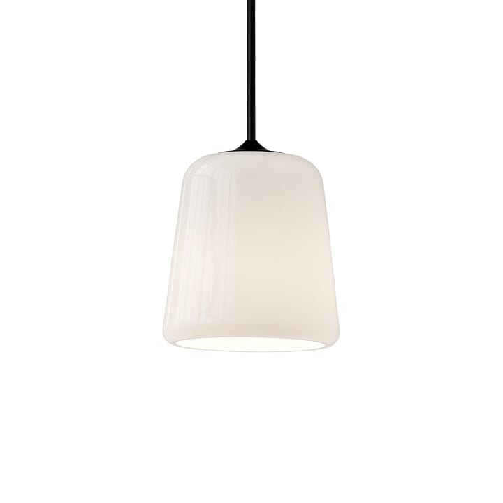 Material pendant lamp - White opal glass - New Works