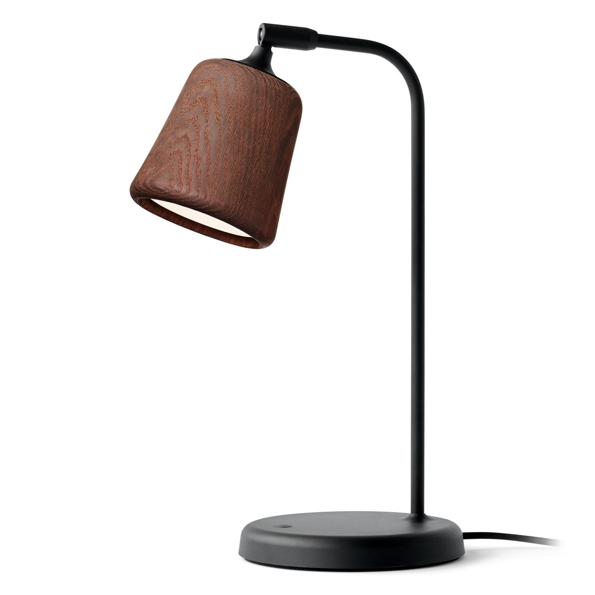 New Works Material table lamp Smoked oak | Scandinavian Design | Desk & table lamps | Brown