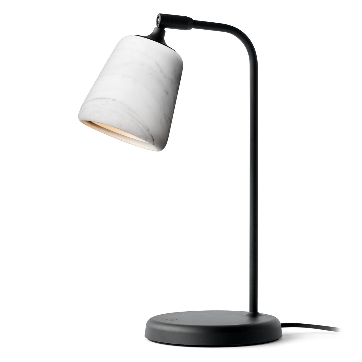 New Works Material table lamp White marble | Scandinavian Design | Desk & table lamps | White