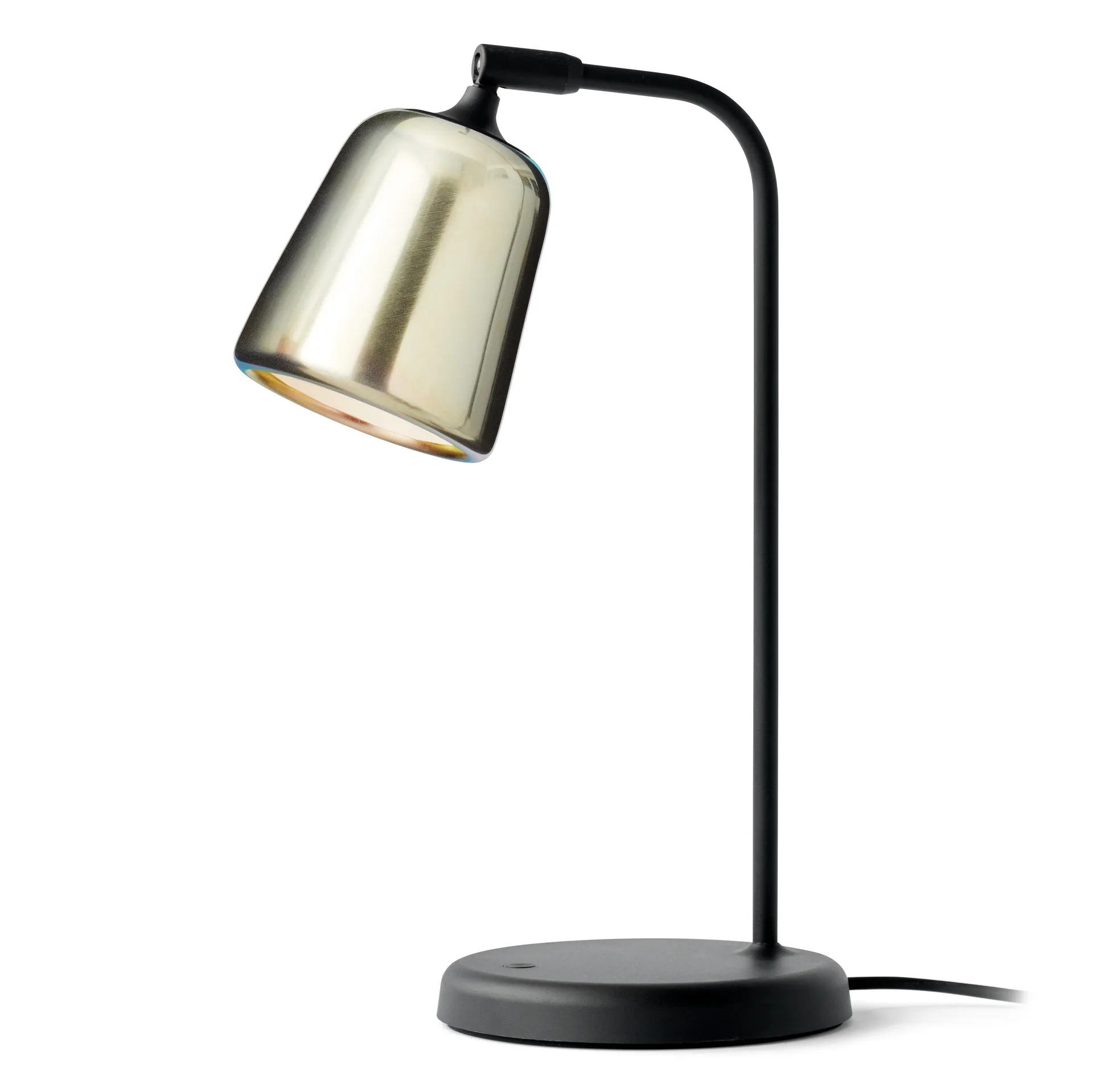 Material table lamp, Yellow steel New Works