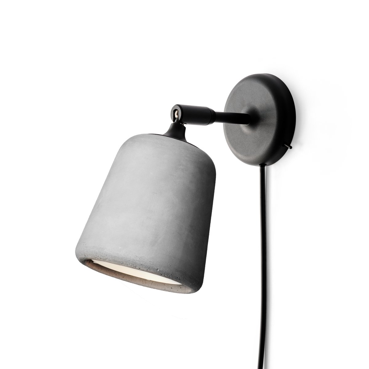 New Works Material wall lamp Light grey concrete | Scandinavian Design | Wall lights | Grey