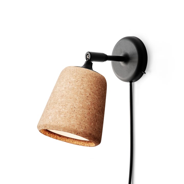 Material wall lamp - Natural cork - New Works