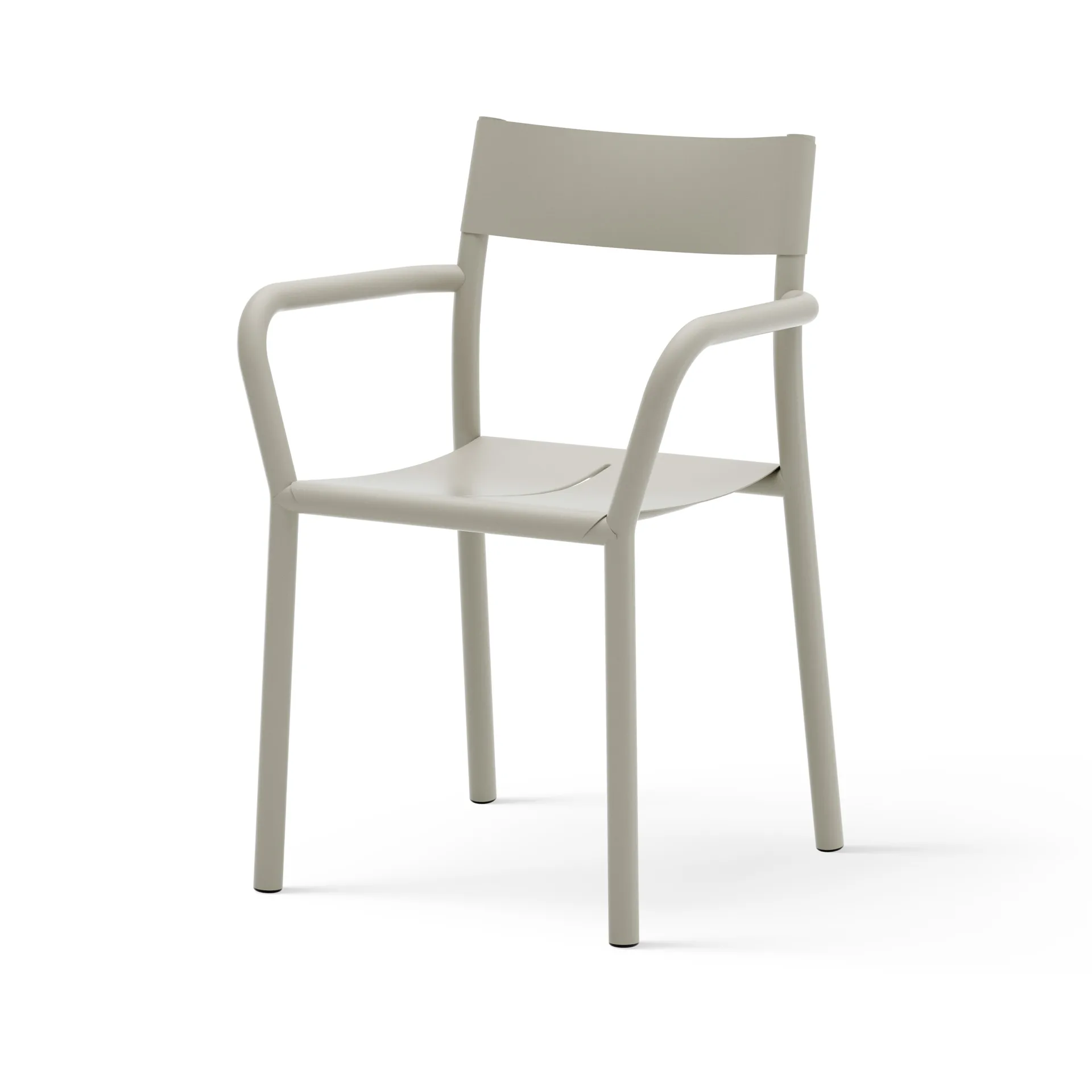 May Armchair Outdoor armchair, Light grey New Works