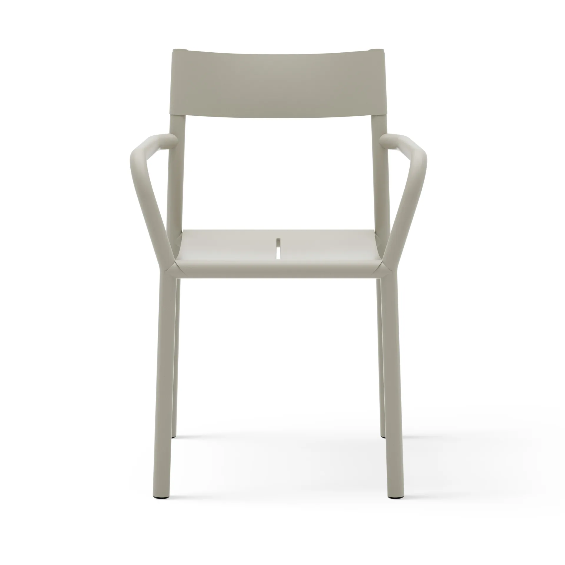 May Armchair Outdoor armchair, Light grey New Works