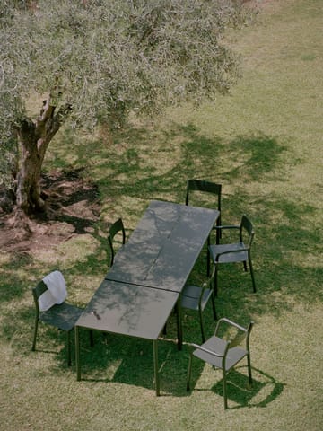 May Tables Outdoor table 85x85 cm - Dark green - New Works