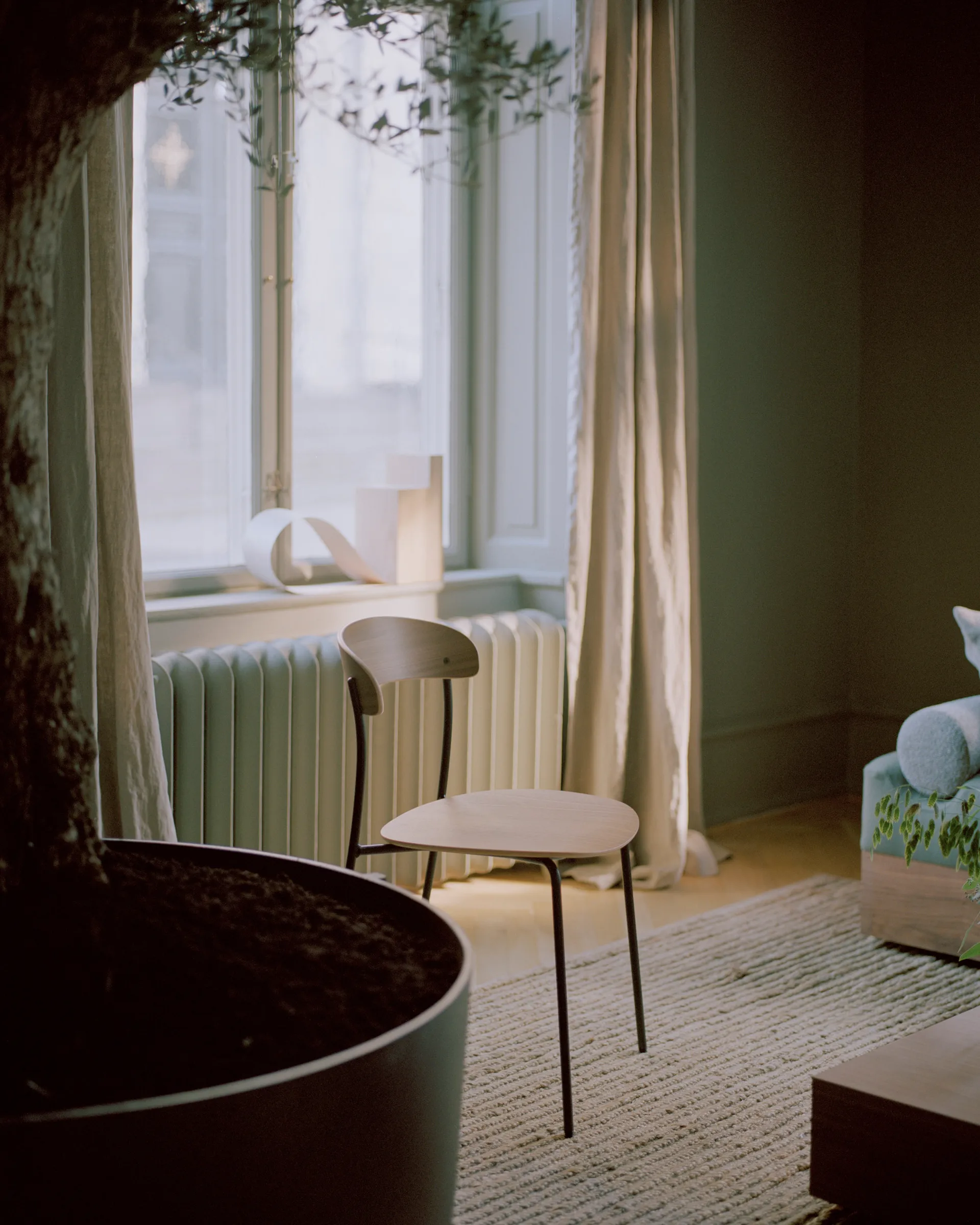 Missing chair, Walnut New Works