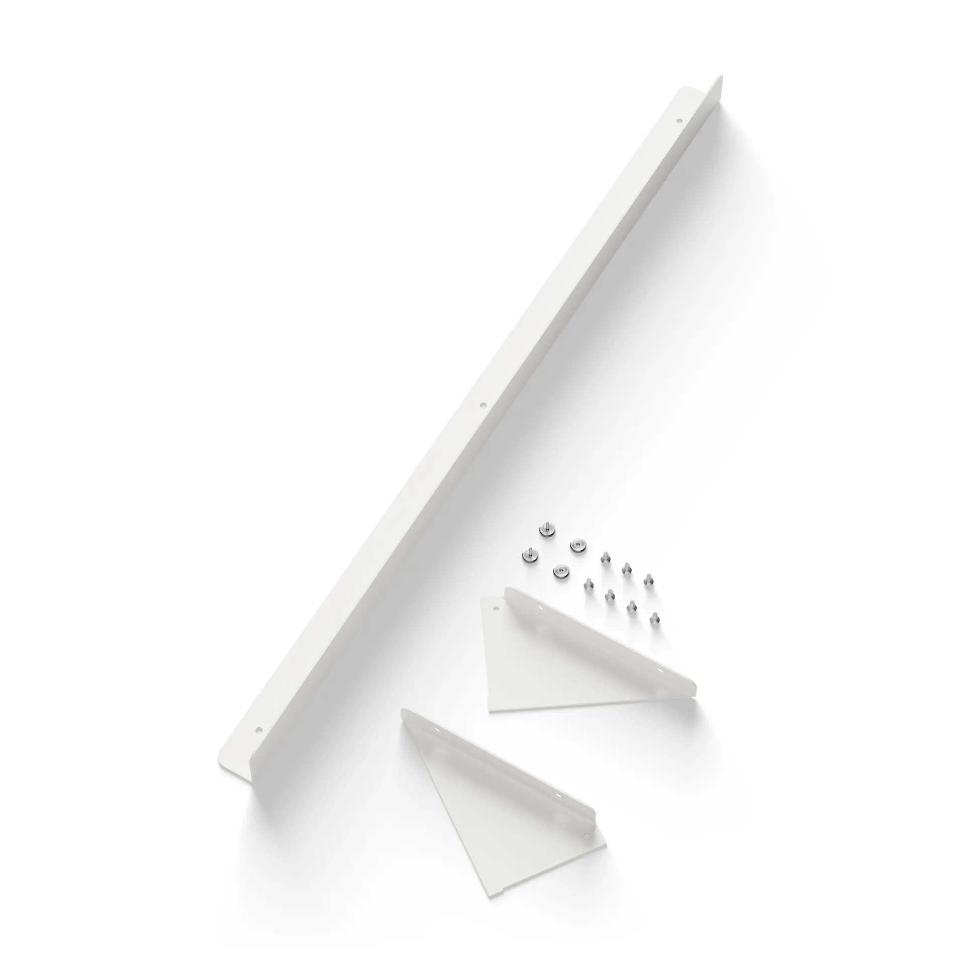 New Works console magazine shelf 3 parts, White New Works