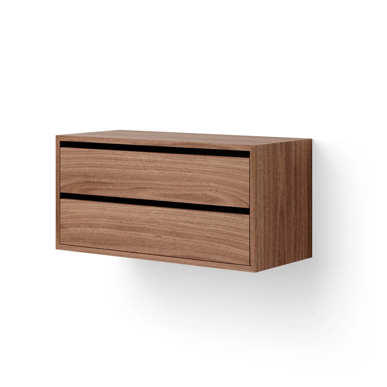 New Works drawer section 79x35 cm Walnut | Scandinavian Design | Shelves & shelving systems | Brown