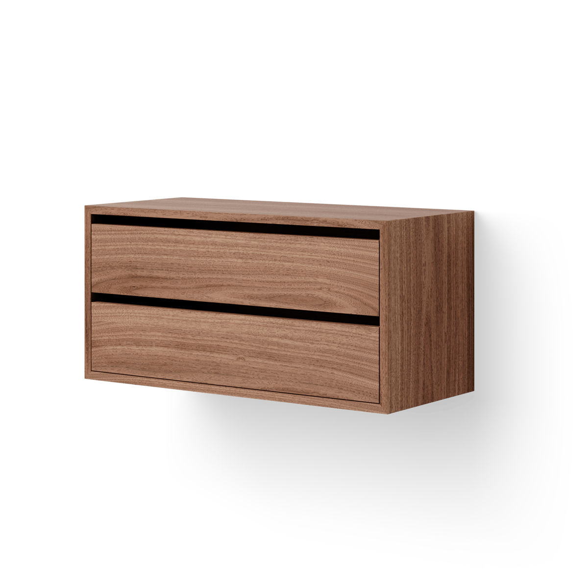 New Works drawer section 79x35 cm Walnut | Scandinavian Design | Shelves & shelving systems | Brown