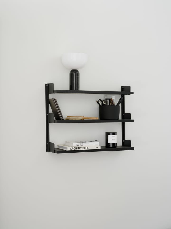 New Works Tea Shelf wall-hung shelf 46x62.5 cm - Black box - New Works