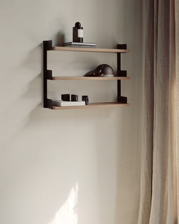 New Works Tea Shelf wall-hung shelf 46x62.5 cm - Walnut - New Works