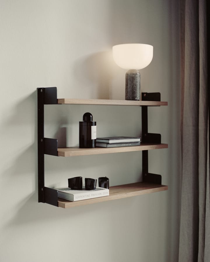 New Works Tea Shelf wall-hung shelf 46x62.5 cm - Walnut - New Works