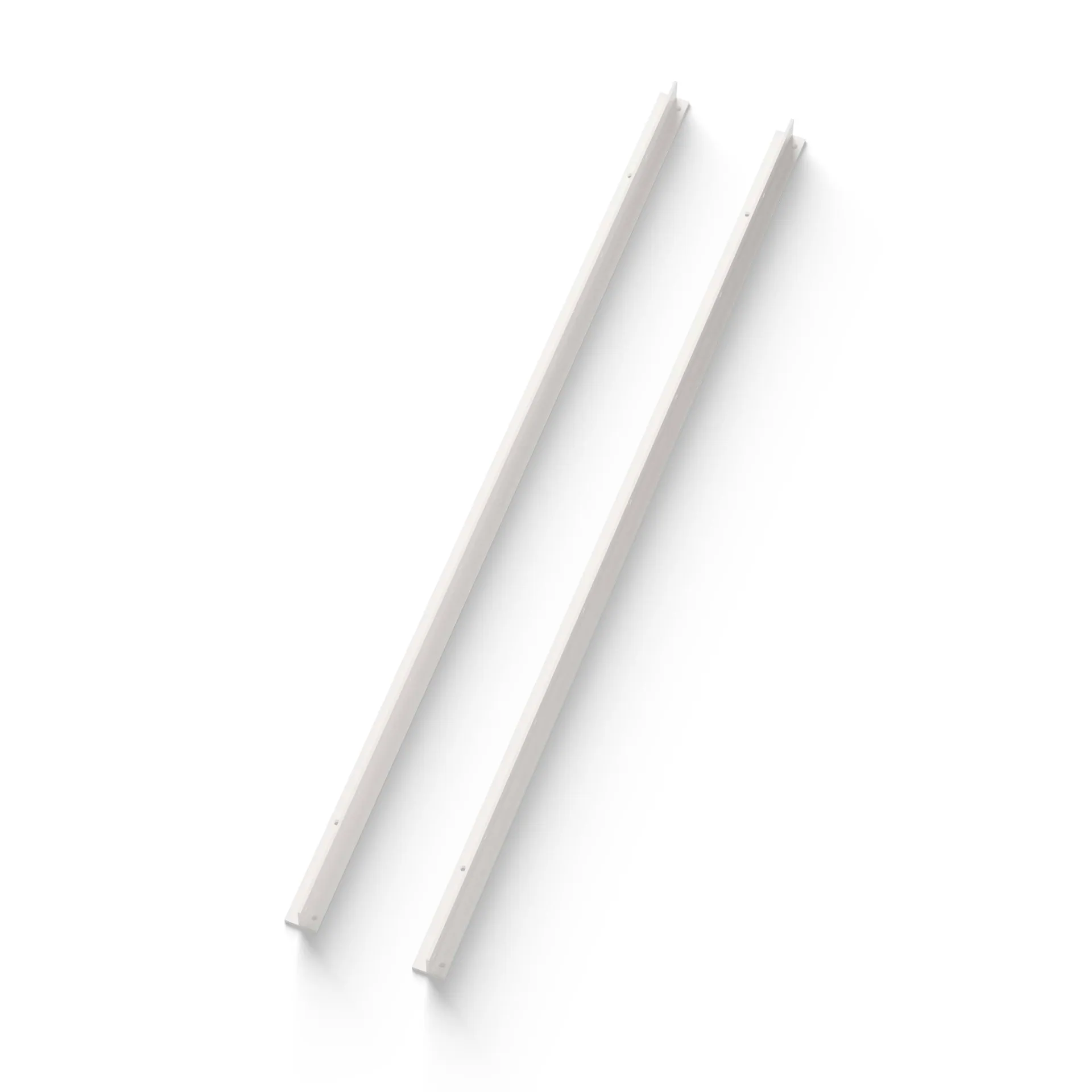 New Works wall rail 90 cm 2-pack, White New Works