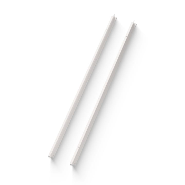 New Works wall rail 90 cm 2-pack - White - New Works