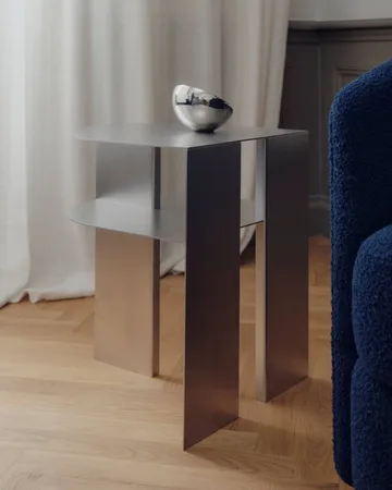 Rand side table - Stainless Steel - New Works