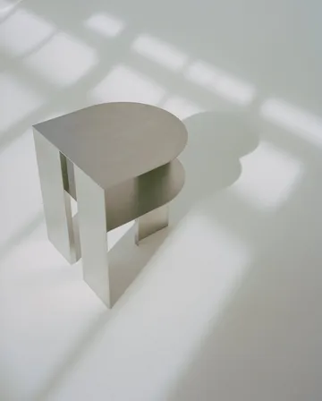 Rand side table - Stainless Steel - New Works